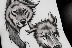 Romulus and Remus tattoo idea