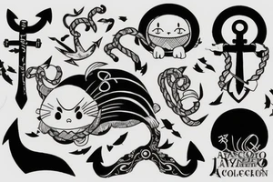 anchor tattoo idea