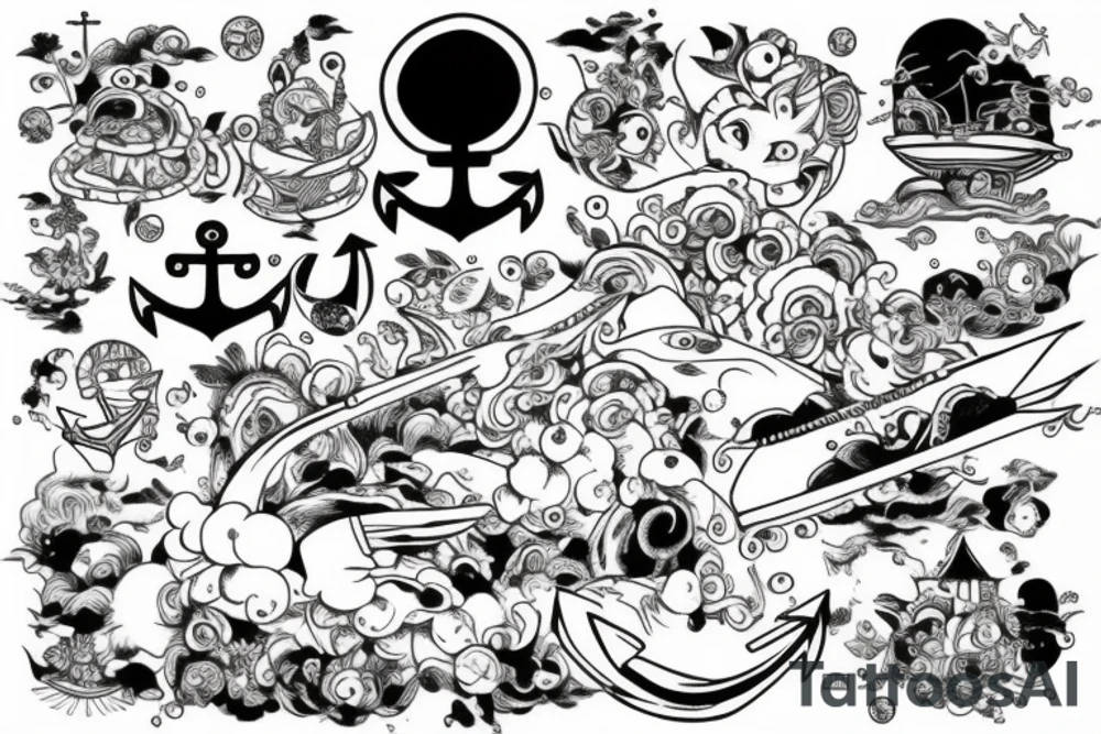 anchor tattoo idea
