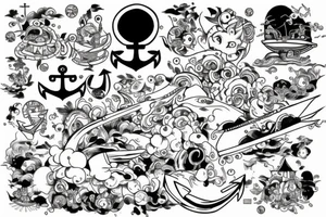 anchor tattoo idea