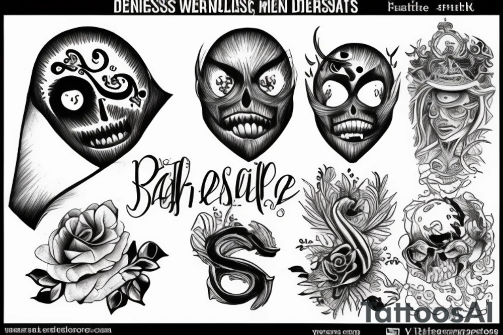 Darkness, mental illness, faith, rehab tattoo idea