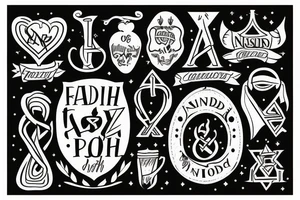 A Nordic sign for father and wisdom tattoo idea