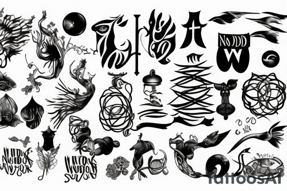 A Nordic sign for father and wisdom tattoo idea