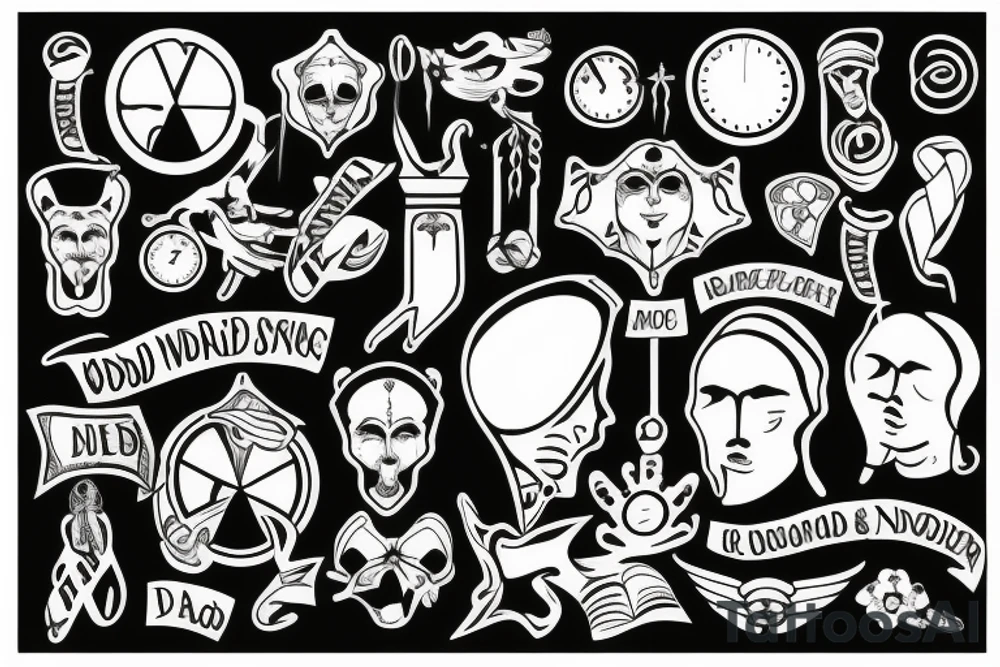 A Nordic sign for father and wisdom tattoo idea
