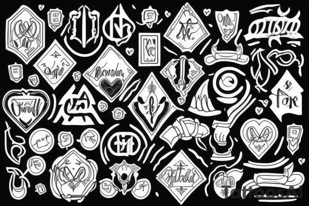 A Nordic sign for father and wisdom tattoo idea