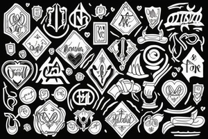 A Nordic sign for father and wisdom tattoo idea