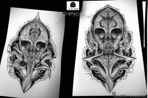 symmetrically tattoo idea