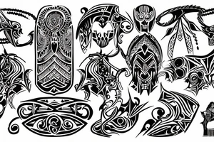 MQL on arm tattoo idea
