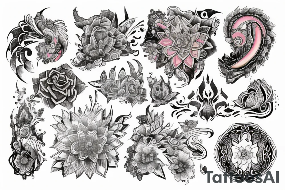 Colourful and meaning full tattoo tattoo idea