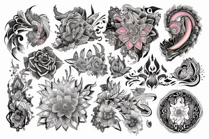 Colourful and meaning full tattoo tattoo idea