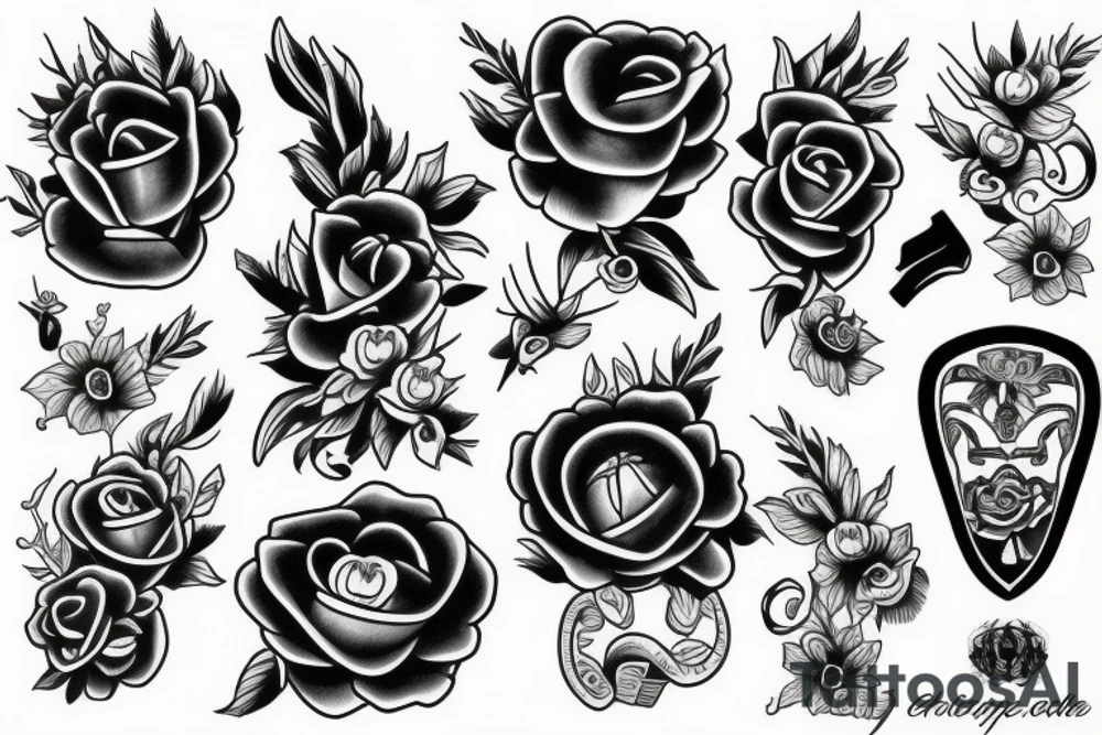 1 of 1 tattoo idea