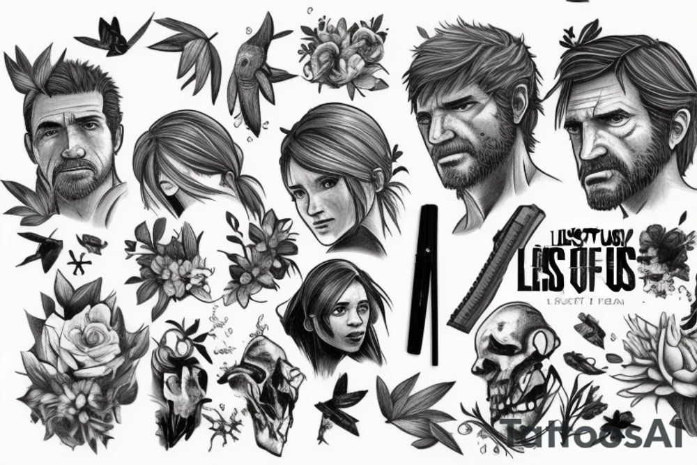 The Last of Us tattoo idea