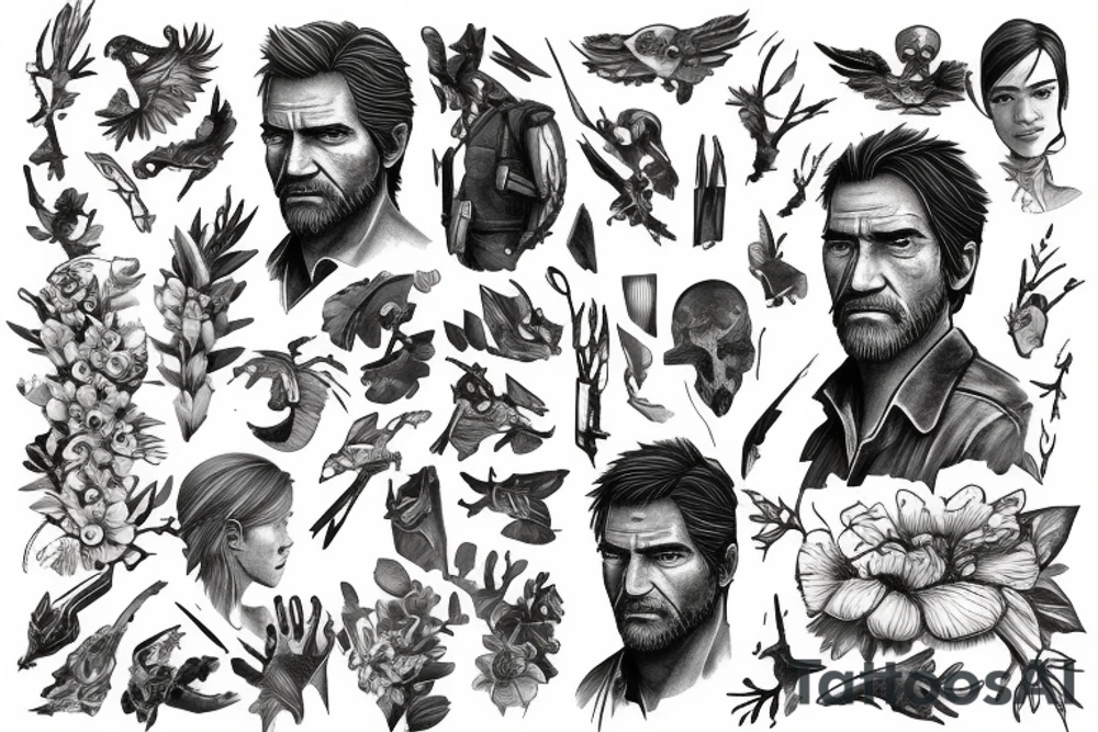 The Last of Us tattoo idea