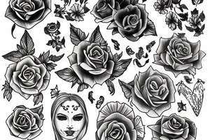 rosalie and will tattoo idea