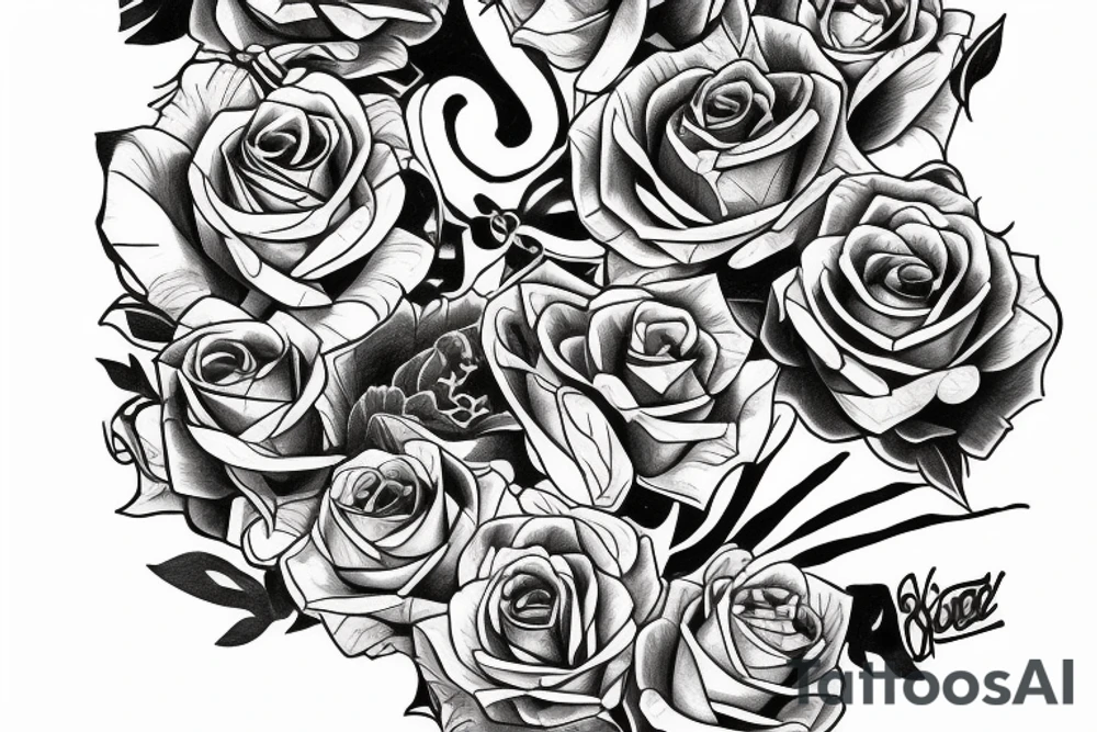 rosalie and will tattoo idea