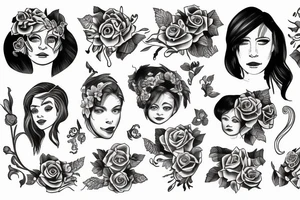 rosalie and will children tattoo idea