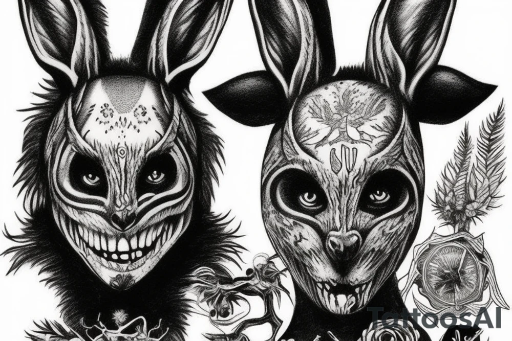 donnie darko rabit tattoo idea