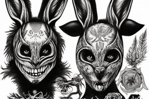 donnie darko rabit tattoo idea