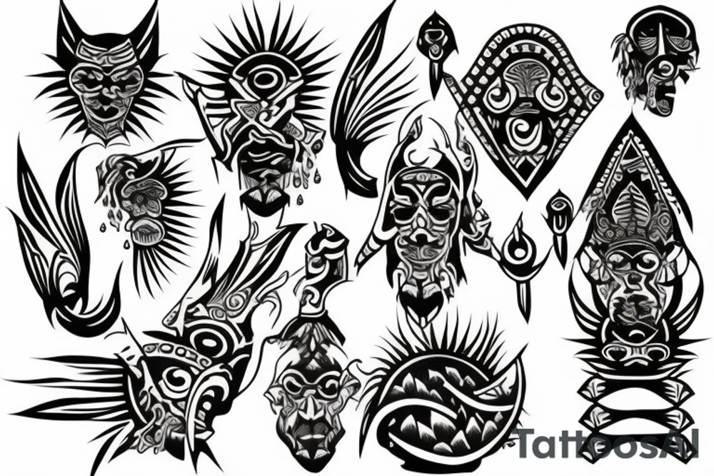 S & P tattoo idea