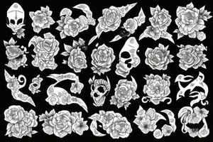 S & P tattoo idea
