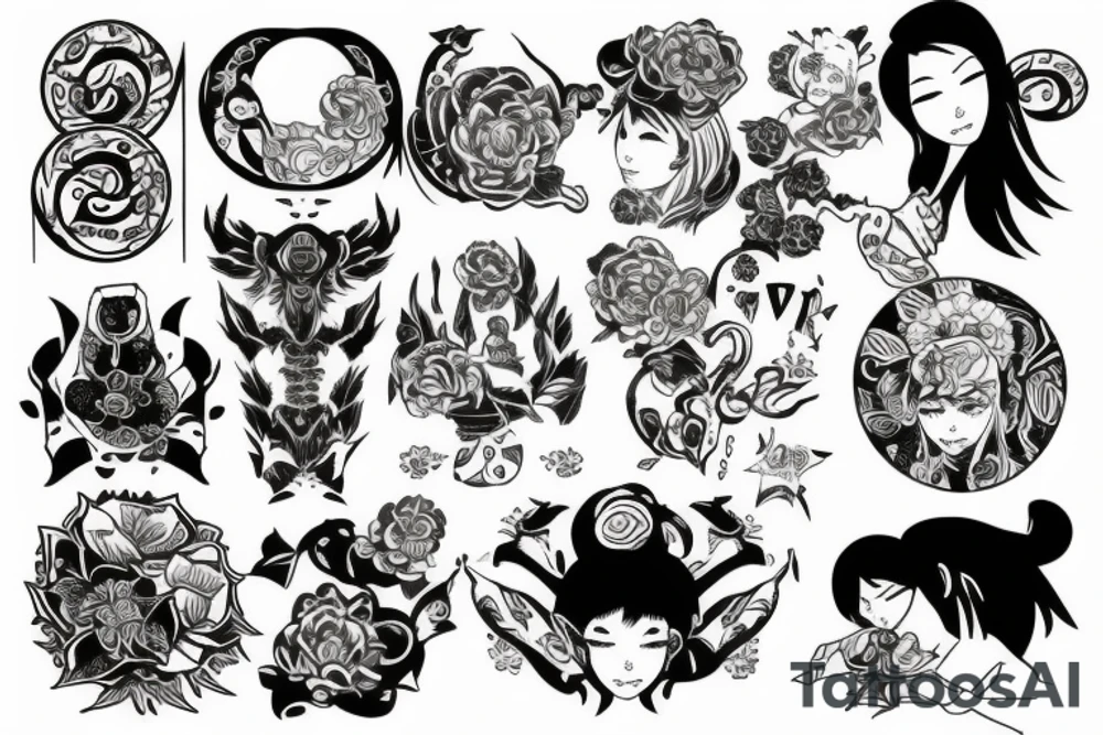 S & P tattoo idea
