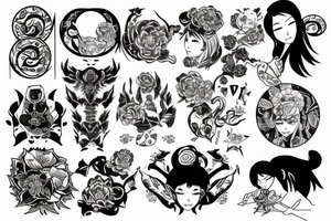 S & P tattoo idea