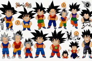 Só goku tattoo idea