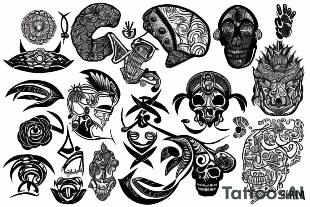 brain karma tattoo idea