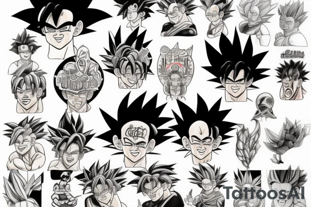 Só goku tattoo idea