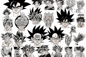 Só goku tattoo idea