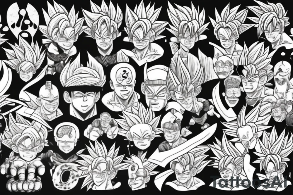 Só goku tattoo idea
