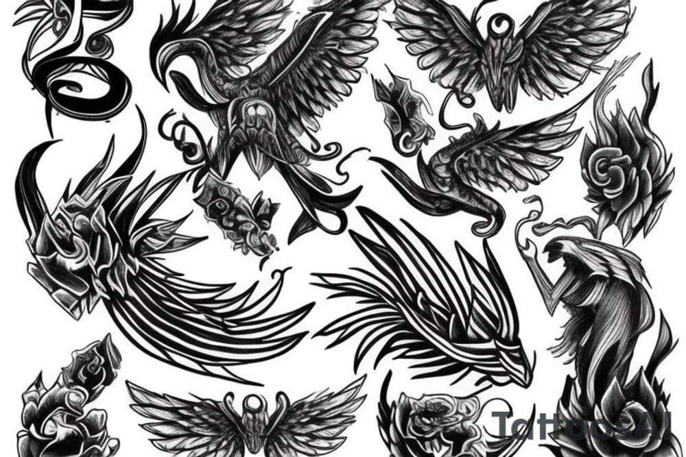 Fenix tattoo idea