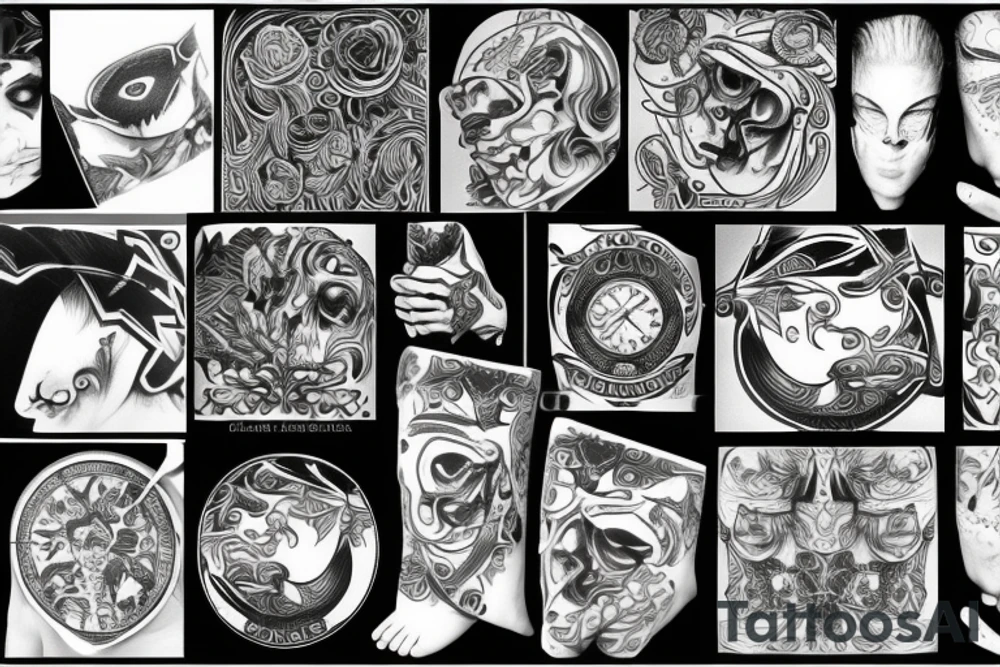 T S K tattoo idea