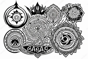 love confidence chakra sacral tatto tattoo idea