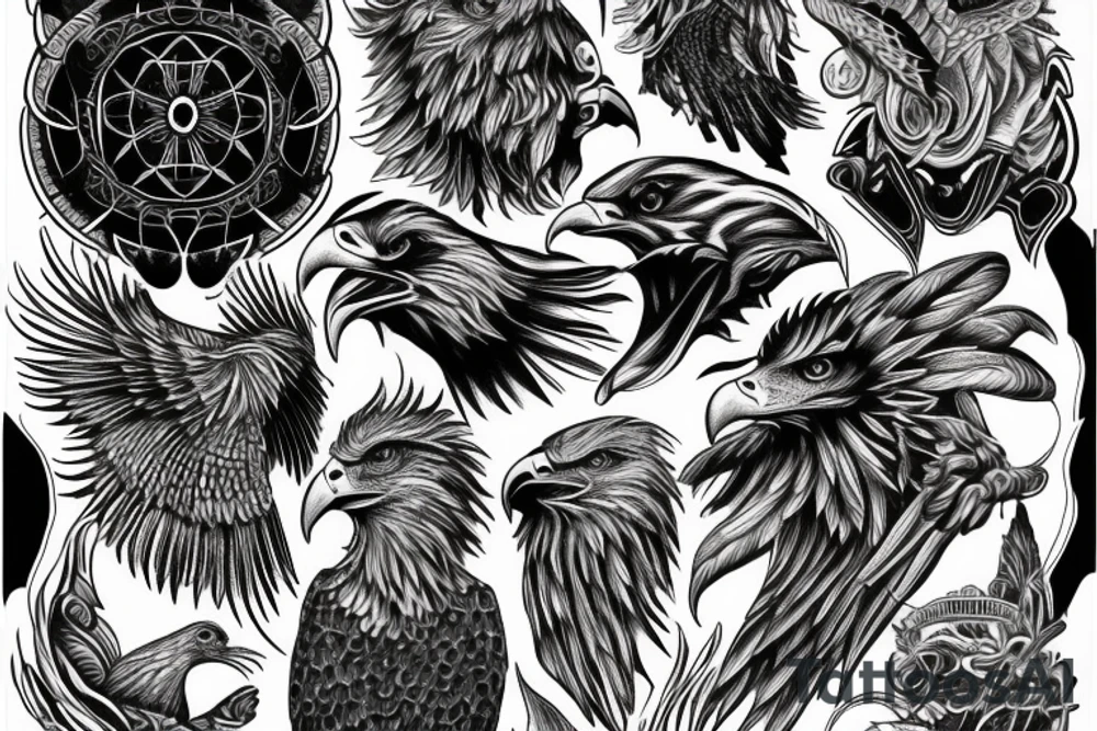 eagle tattoo idea
