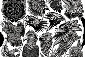 eagle tattoo idea