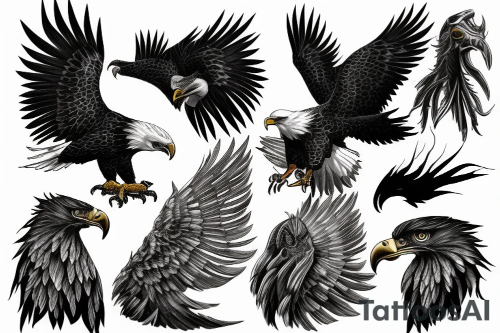 eagle tattoo idea
