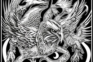 eagle tattoo idea