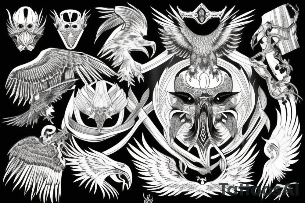 eagle tattoo idea