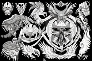 eagle tattoo idea