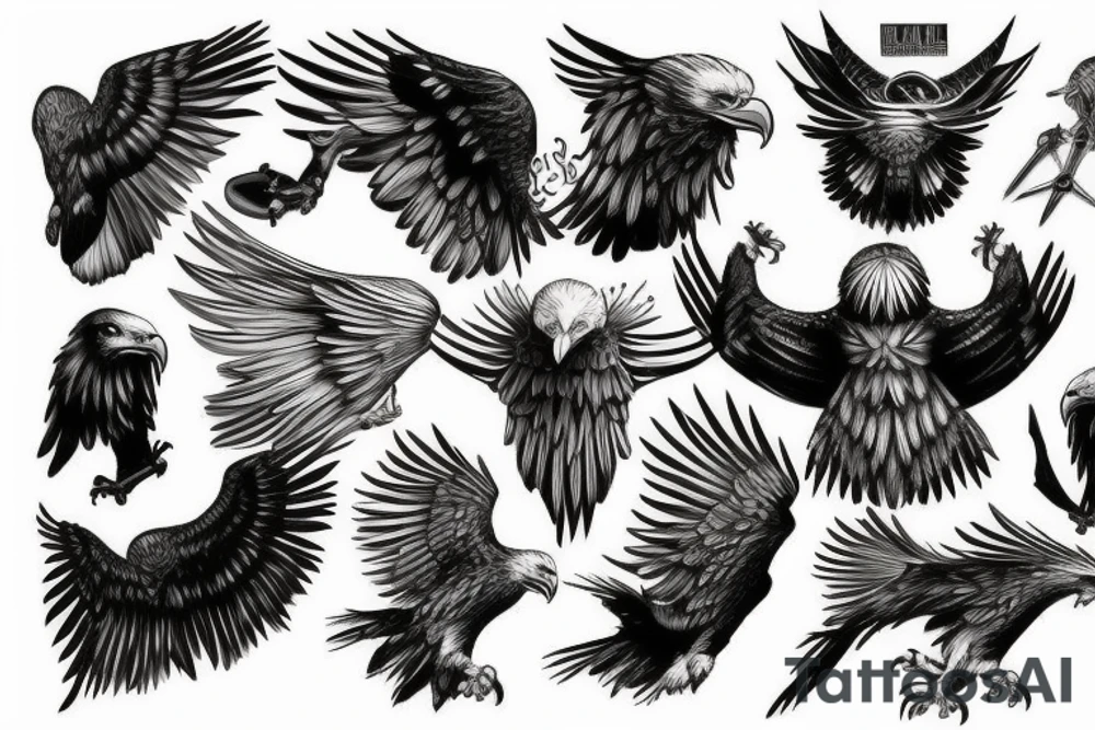 eagle tattoo idea