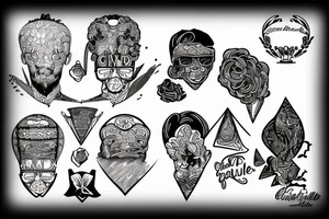 The names Victor Achille and Edouard tattoo idea