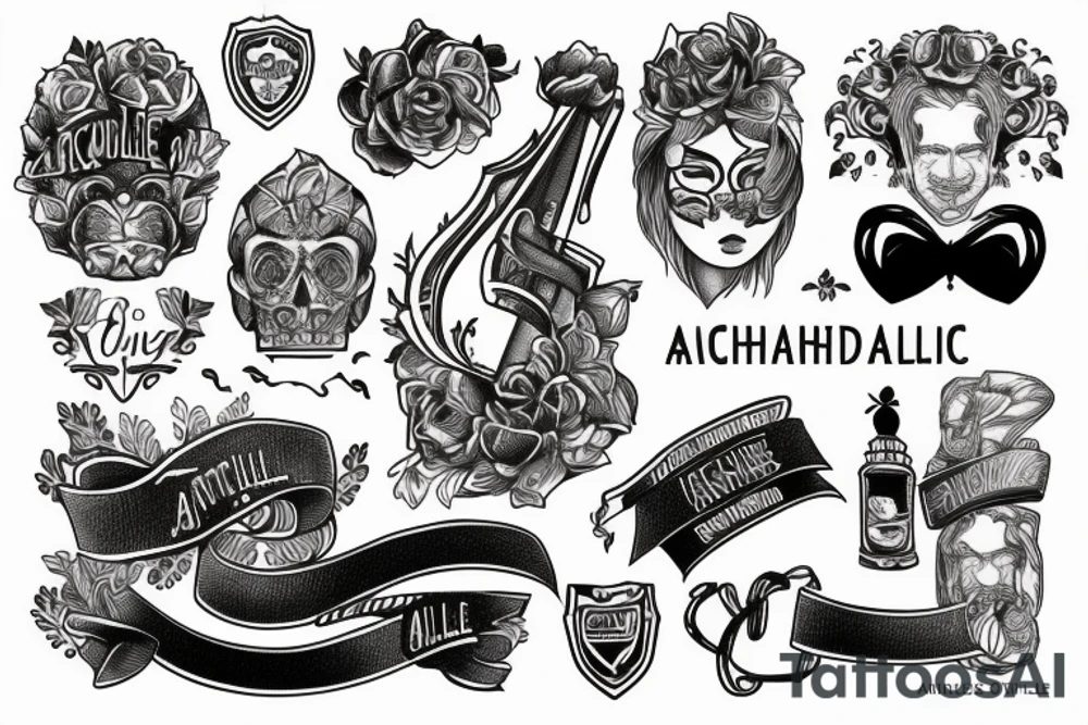 The names Victor Achille and Edouard armband tattoo idea
