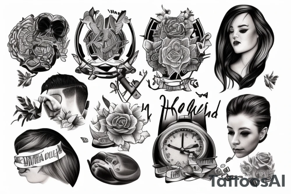 Growing up with adhd tattoo idea