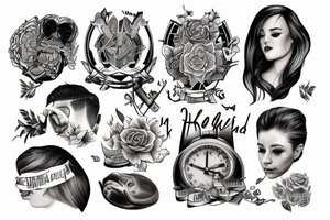 Growing up with adhd tattoo idea