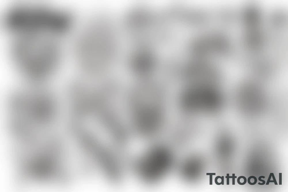 Growing up with adhd tattoo idea