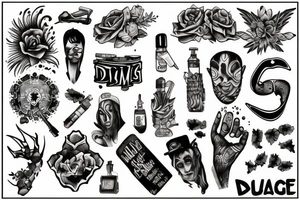 Decriminalize drug use tattoo idea