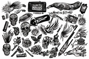 Decriminalize drug use tattoo idea