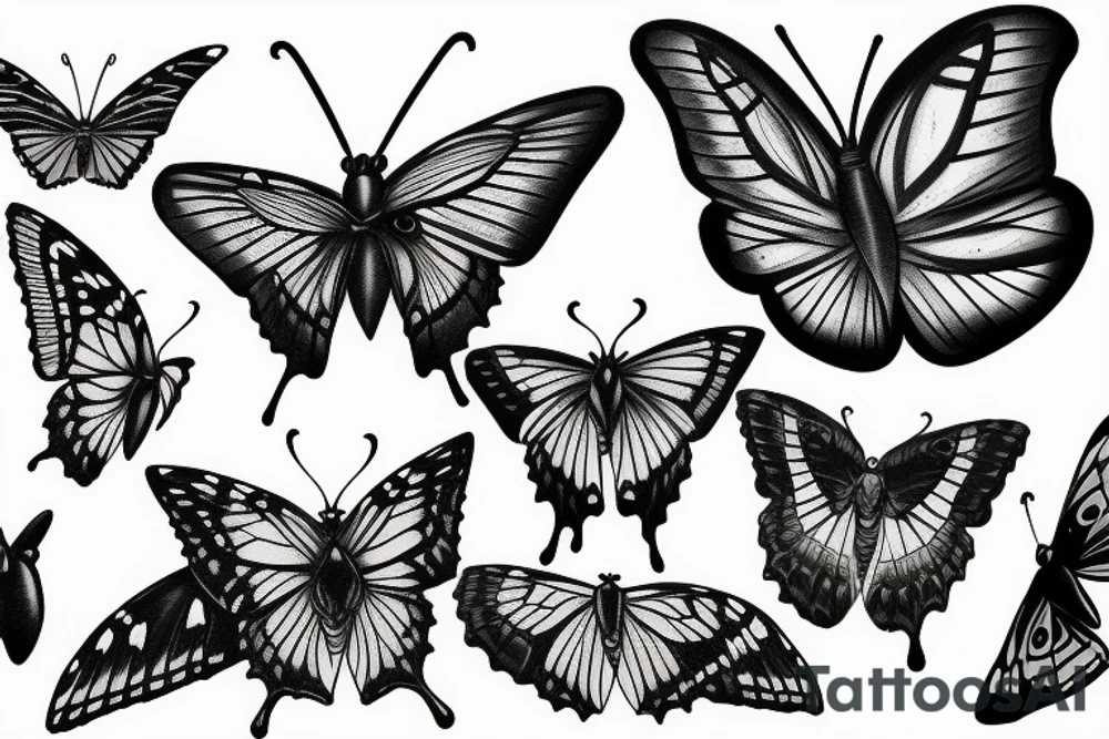 butterfly tattoo idea