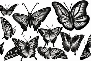 butterfly tattoo idea